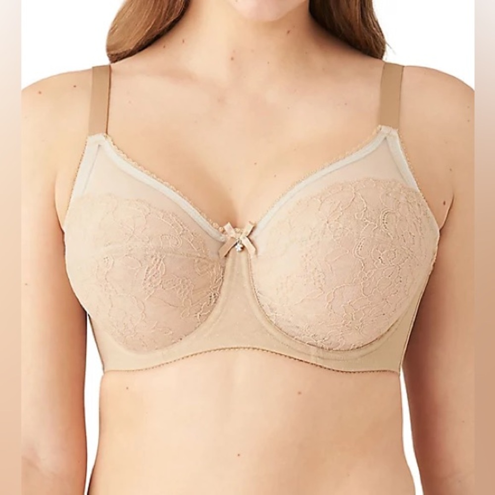 Wacoal Chantilly Lace Retro Chic Wire Bra NWT